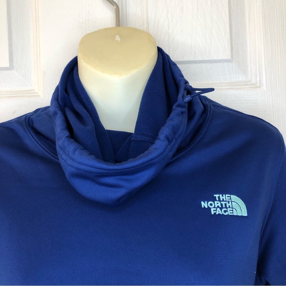 The North Face novelty fleece lined glacier pullover, royal blue, medium - Picture 6 of 11